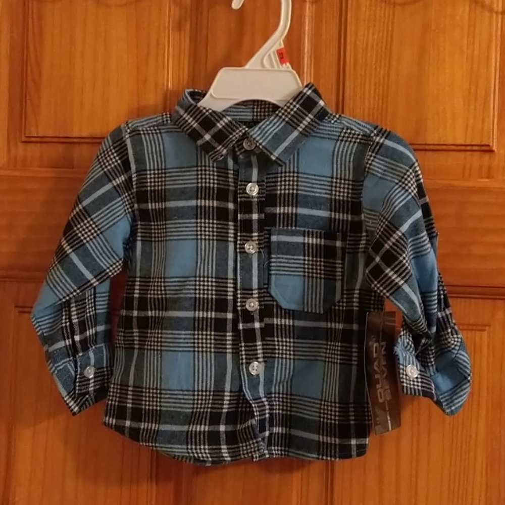 Toddler boy flannel